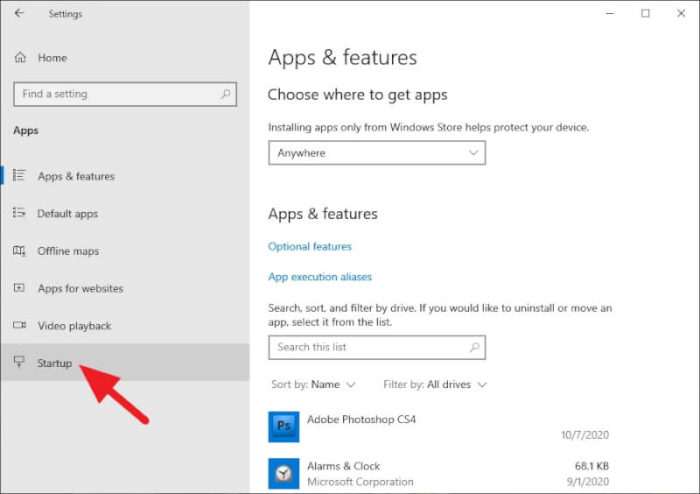 How to Disable Startup Apps on Windows 10 to Make it Faster
