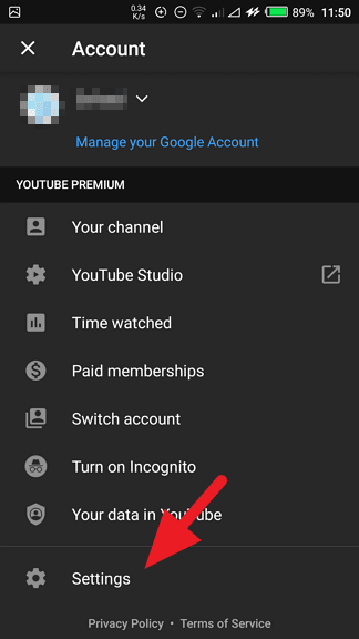 Youtube Settings - How to Cancel Youtube Premium Plan from Android 7