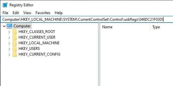 Registry directory - How to Fix Logitech F710 Suddenly Stopped Working 7