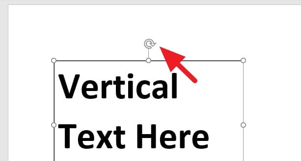 Rotate text - How to Instantly Create Vertical Text in Microsoft Word 13