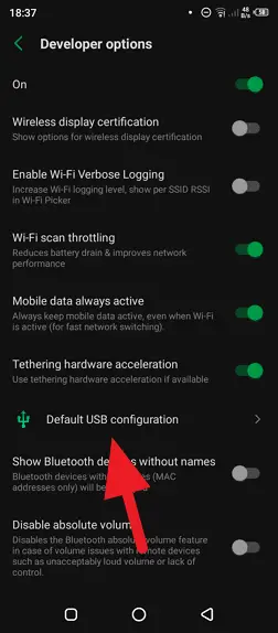Default USB configuration - How to Make USB Connection on Android Always "File Transfer" 11