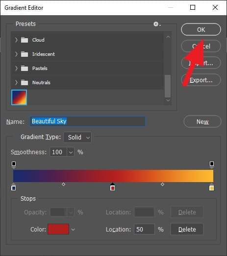OK 8 - How to Make Gradient More Than Two Colors in Photoshop 18 OK 8 - How to Make Gradient More Than Two Colors in Photoshop 17
