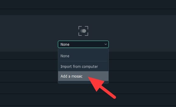 Add a mosaic - How to Easily Blur / Censor Moving Face on Filmora PC 17