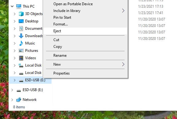 Eject ESD - How to Make Windows 10 Bootable Flash Drive Without 3rd-Party App 25