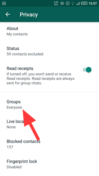 Groups - How to Stop Everyone from Adding You to WhatsApp Group 11