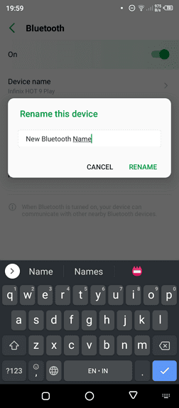 Rename - How to Change Your Android Bluetooth Name 13