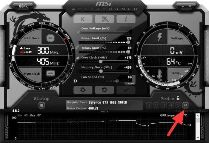 Save profile - How to Safely Overclock Your GPU for Higher Game FPS 21