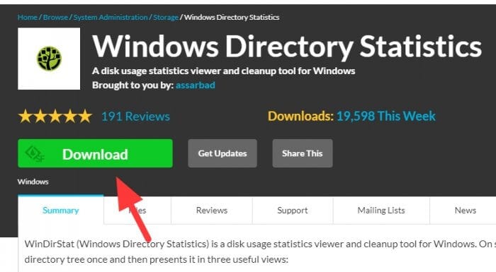 WinDirStat - How to Quickly Find The Largest Files on Windows 10 17