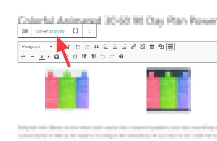 Convert to blocks - How to Fix 'Convert to blocks' Didn't Work on WordPress Site 11