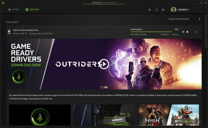 Downloading driver - How to Update Nvidia Driver for Better Gaming Performance 11