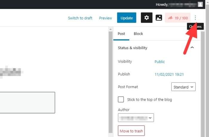 Options 5 - How to Fix 'Convert to blocks' Didn't Work on WordPress Site 5