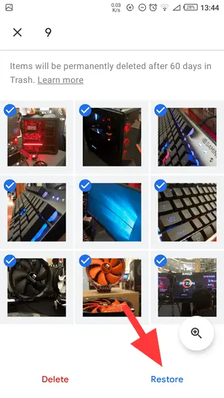 Restore - How to Recover Deleted Photos from Google Photos 10 Restore - How to Recover Deleted Photos from Google Photos 9