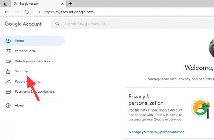 Security 1 - How to Change Your Google Account Password 7