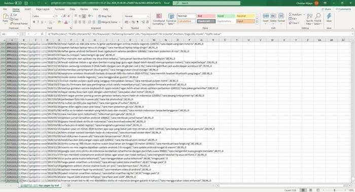 Select cells - How to Convert Comma-Separated Text Into Rows in Ms. Excel 21