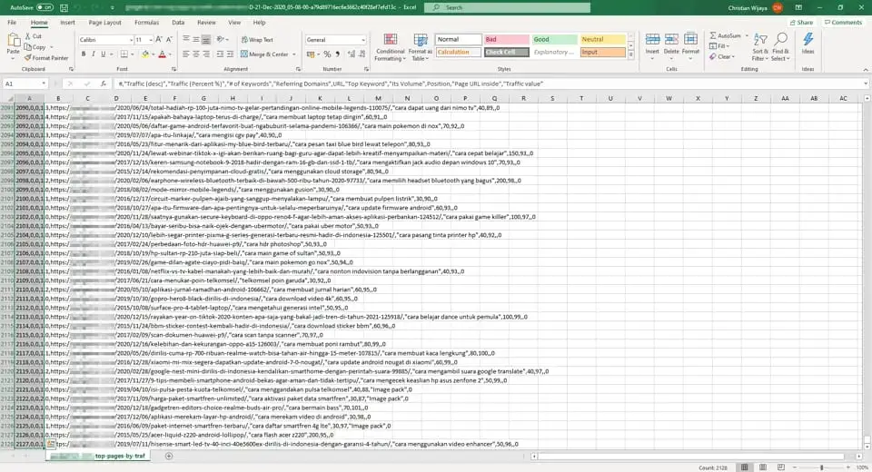 Select cells - How to Convert Comma-Separated Text Into Rows in Ms. Excel 7