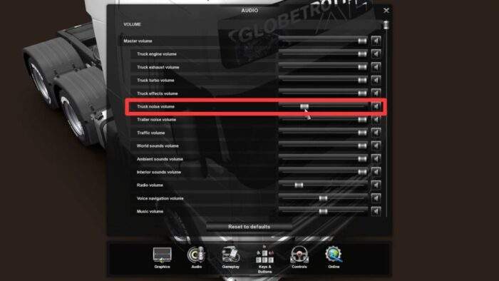 Truck noise volume - How to Disable Wind Noise Sound in ETS2 11