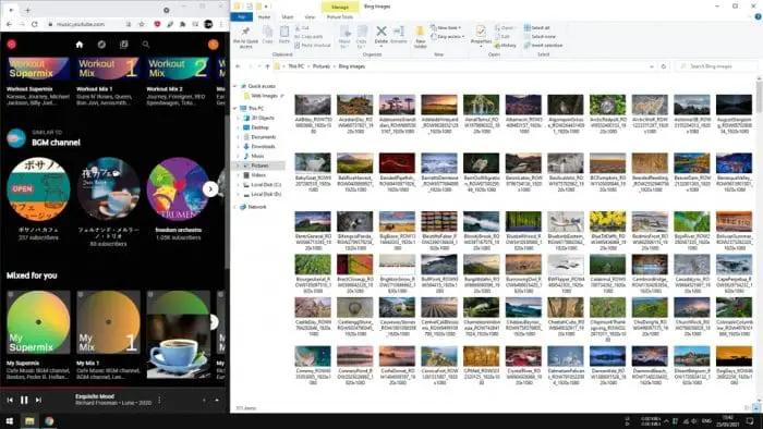 half window - How to Split Screen on Windows 10 to Improve Productivity 17