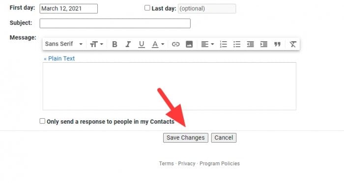 save changes 1 - How to Enable 'Unsend' Email from Your Gmail Account 11