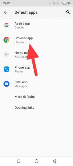 Browser app - How to Change the Default Browser on Android 11
