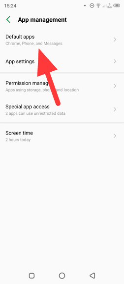 Default apps - How to Change the Default Browser on Android 9