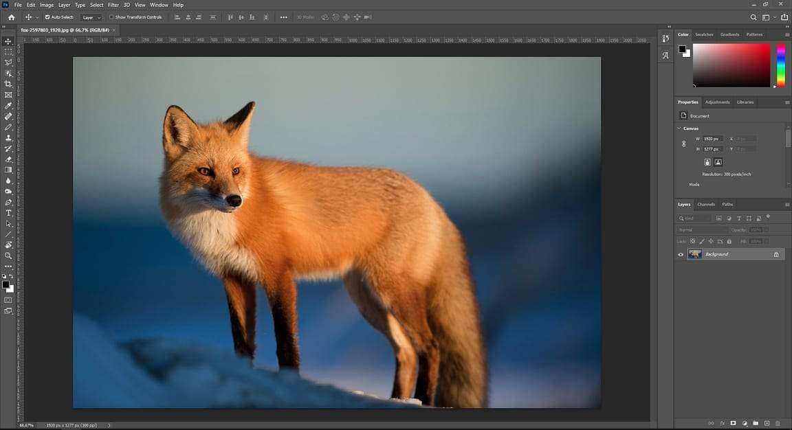 how to change photoshop file into jpg