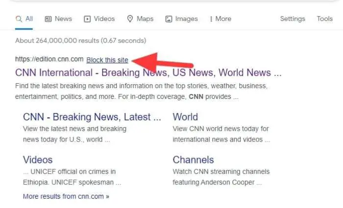 block this site 1 - How to Block Certain Websites From Google Search Results 8