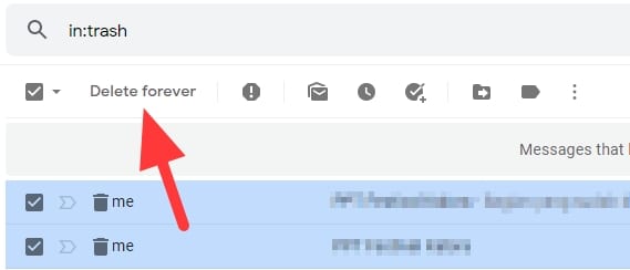 delete forever - How to Instantly Find Large Emails in Gmail and Delete Them 17