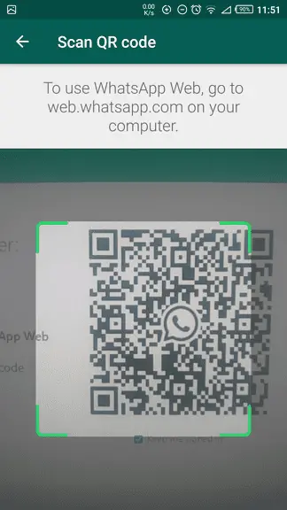 qr code scanner - How to Find WhatsApp QR Code to Log in to Web/Desktop 13