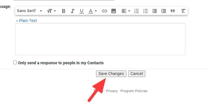 save changes 2 - How to Make a Signature at the End of Emails in Gmail 17