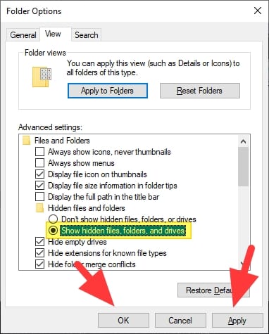 show hidden files - How to Show Hidden Files/Folders on Windows 11