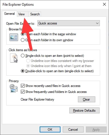 view - How to Show Hidden Files/Folders on Windows 21