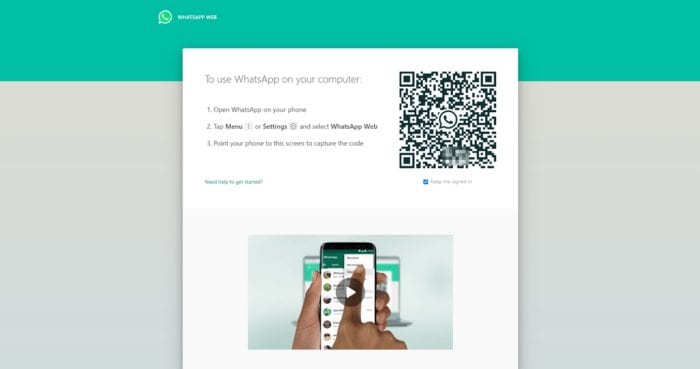 whatsapp web 1 - How to Find WhatsApp QR Code to Log in to Web/Desktop 5