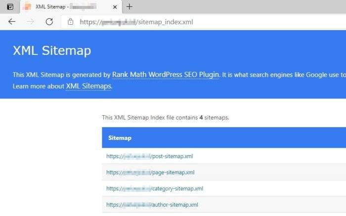 xml sitemap - How to Find How Many Articles/Pages on a Website 7