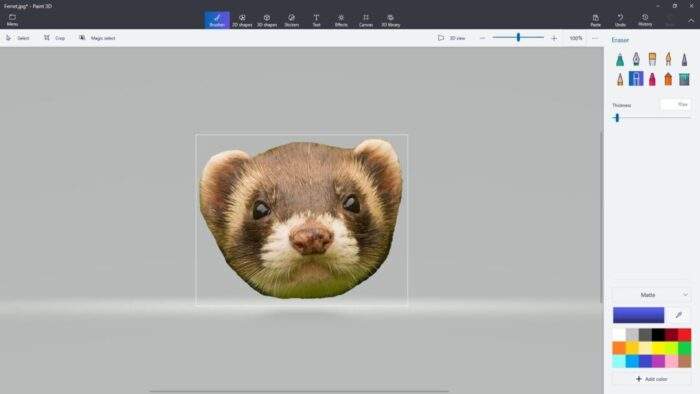 clear the background - How to Make Transparent Background in Paint 3D 3