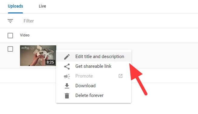 edit title and description - How to Add Clickable Links to YouTube Video Description 9