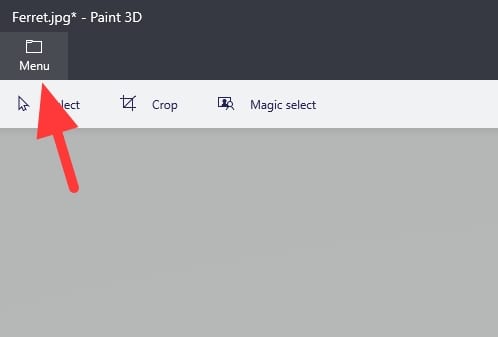 menu paint 3d - How to Make Transparent Background in Paint 3D 19