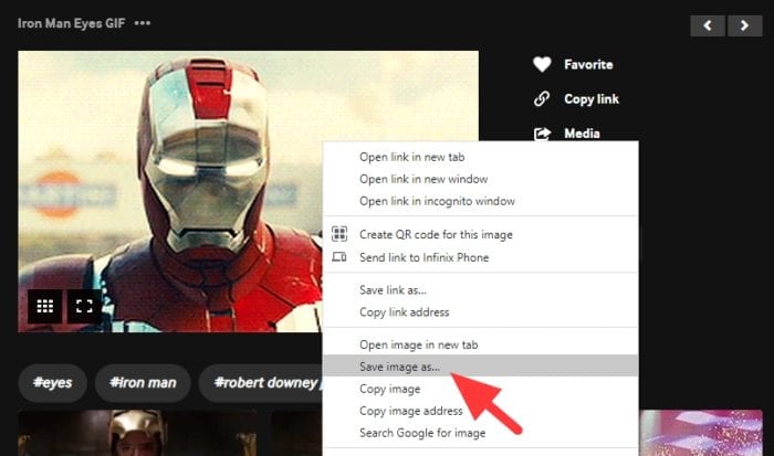 save image as 2 - How to Copy & Paste Animated GIFs from the Internet 11
