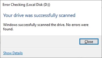 your drive was successfully scanned - How to Check Your Hard Drive Health with These 4 Tricks 15