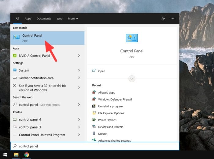 Control Panel 5 - How to Block or Unblock a Program in Windows Defender Firewall 5
