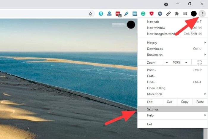 chrome menu - How to Disable Autocomplete Suggestions from Chrome 15