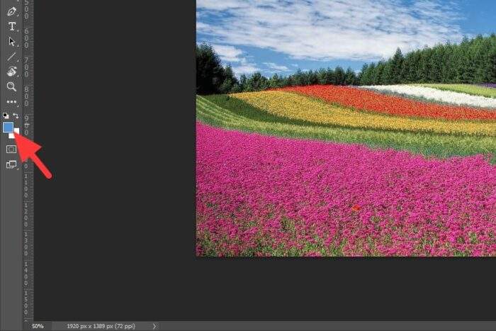 전경색-포토샵에서 사진에서 색상을 복사하는 방법 9