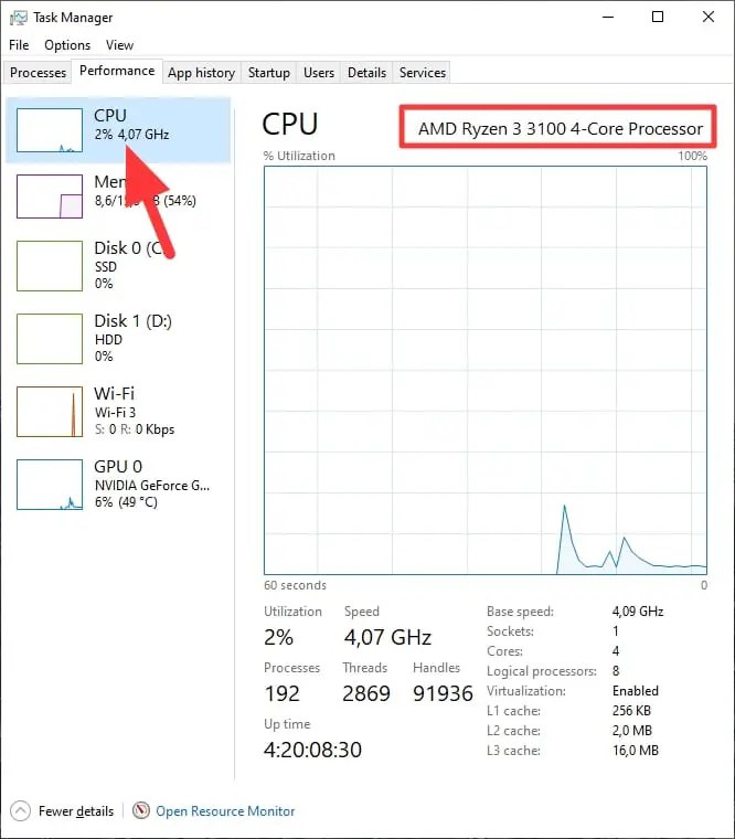 cpu - How to Tell What Processor Installed on Your Computer 9