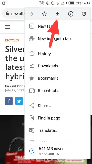 download page - How to Save a Web Page on Chrome Android and Open it Offline 7