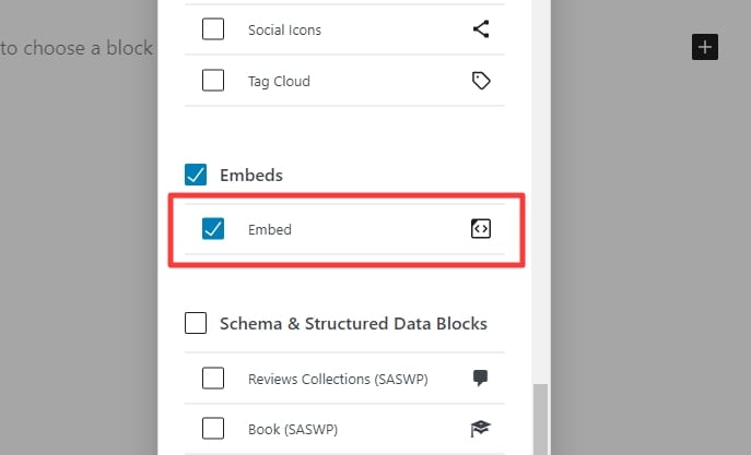 embed - How to Fix WordPress' Gutenberg Editor Can't Paste URL 7