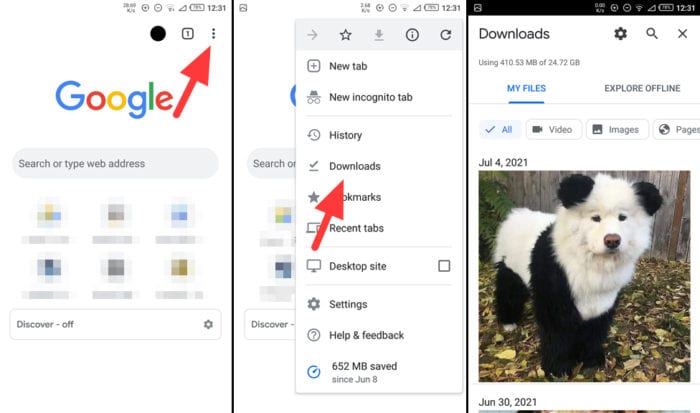 how to check downloads chrome android - How to Check Downloads on Chrome PC & Android 9