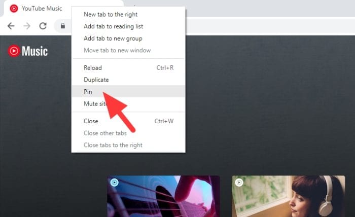 pin - How to Pin a Tab on Google Chrome PC in 3 Steps 7