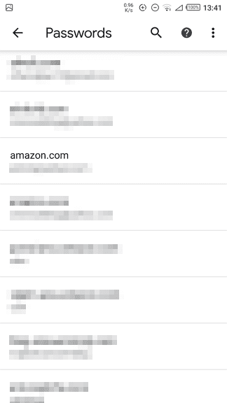 select password - How to See Your Saved Passwords on Chrome Android 11