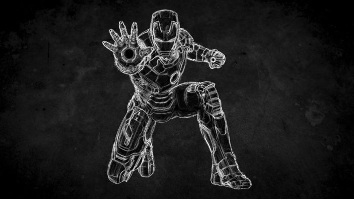 chalk effect iron man - How to Create Chalk Style on Photoshop in 2 Minutes or Less 1