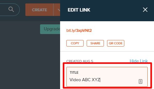 title link - How to Create Your Custom Bit.ly Links for Free 11