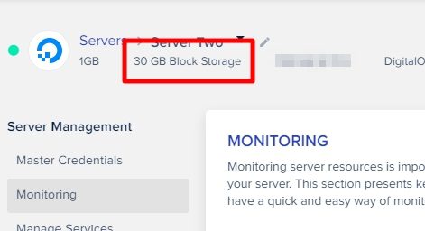 block storage instead of disk - How to Attach New 'Block Storage' to Cloudways Server 13